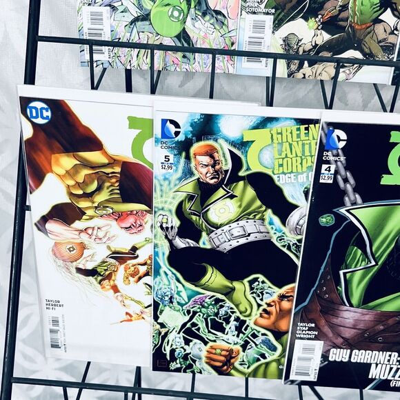 Green Lantern Corps Edge of Oblivion 1-6 & GL Lost Army 1-5 Lot DC Guy Gardner - Picture 7 of 7